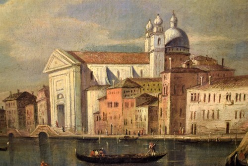 Tableaux et dessins Tableaux XVIIIe siècle - Venise, l'église de Santa Maria del Rosario - Francesco Tironi (Venise 1745-1798)